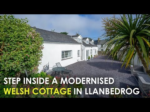 A TRADITIONAL MODERNISED 4 BEDROOM WELSH COTTAGE IN LLANBEDROG WITH PLENTY OF CHARACTER