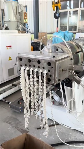 #extruder #machine #factory #plastic #plasticextruder pvc profile making machine +8617660978069