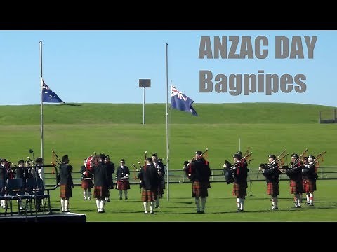 "Amazing Grace" on Bagpipes ( ANZAC Day)