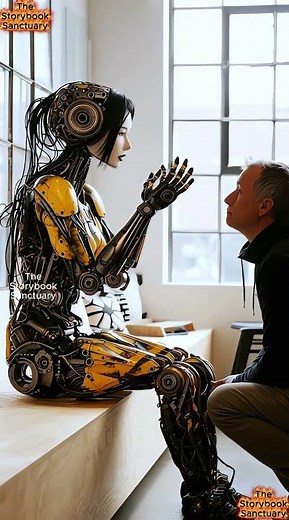 Humanoid talking through gestures. #humanoid #irc #android