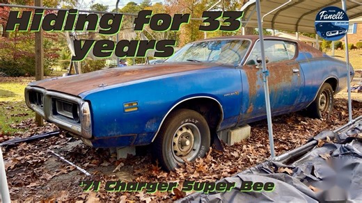 Vietnam Vet Lets Survivor Charger Super Bee Go After 53 Years; the Car Last Ran in 1990