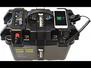 Modifying a Newport Vessels Smart Battery Box- add an Atwood Trolling Motor Plug and a charging port
