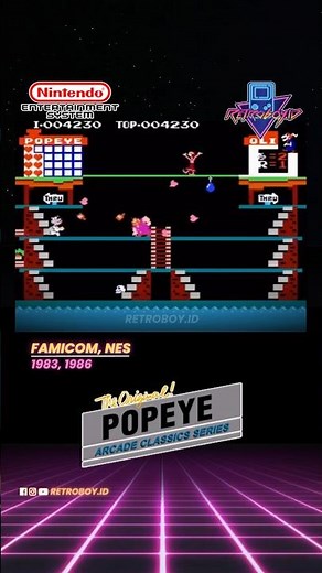 Popeye (NES) - Gameplay