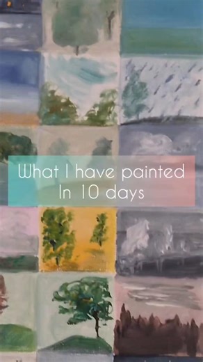 Day 220 of '377' project.It's been windy and raining a lot, but finally we've got some sun 🌿 #art