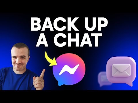 How to Backup Messenger Chat (Step by Step) 2025