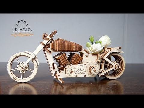 Ugears Bike VM-02: keep on modeling and motorcycling!