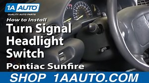 How to Replace Combination Switch 1995-2005 Pontiac Sunfire