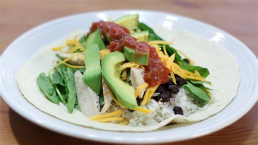 How to make my favorite burrito | Easy homemade burrito demonstration