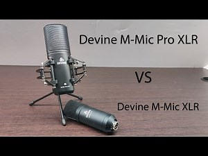 [REVIEW] | Devine M-Mic Pro XLR vs Devine M-Mic XLR | NLD