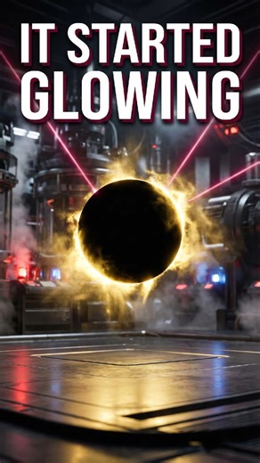 Sceintist made a black hole glow #shortsfeed #blackhole #science