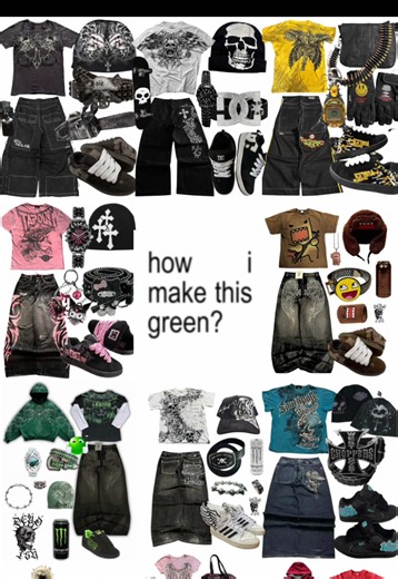 The Best Style 🤩 LlNK IN BlO TO GET THESE OUTFITS #y2k #alt #sk8 #grunge