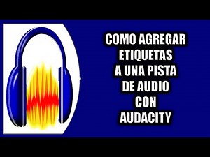 How to add tags to an audio track with Audacity