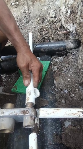 Installing of ppr pipe, fusion machine #plumbingworks #skills #constructionlife #construction | Richard O