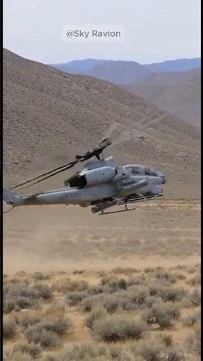 AH-1Z Viper Attack Helicopter Valley Patrol | Military Aviation Documentary