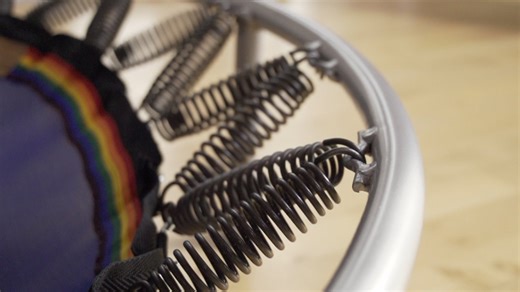 Trimilin-med Minitrampolin - Spiralfederung