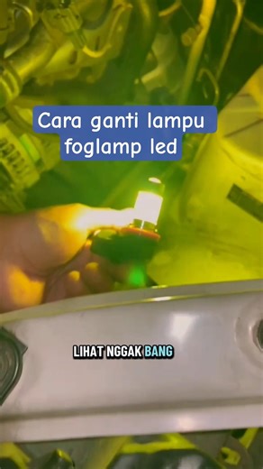 Tutorial cara ganti lampu foglamp led. #Tutorial #foglamp3warna
