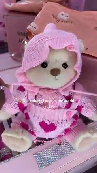 Unboxing the CUTEST Teddy ever!🥹🎀🧸#teddybear @TeddyHuggy_official #unboxing