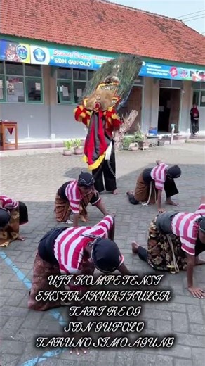 GELAR KARYA MURID DAN UJI KOMPETENSI EKSTRAKURIKULER TARI REOG || SD NEGERI GUPOLO