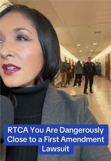 RTCA behind restrictions on free press at Capitol Hill.
