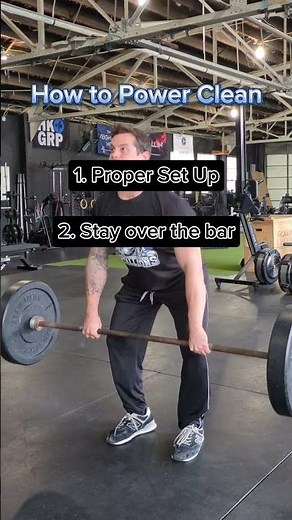 Guide to Power Cleans!