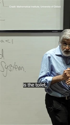 Toilet humour has no place in a student maths lecture....unless you want to get to the bottom of an excitable system. Oxford Mathematics' Prof Philip Maini explains the importance of silly examples to get the brain working. #OxfordUni #OxfordUniversity #OxfordLecture #MathematicsLecture #StudyingAtOxford #MathsLesson | University of Oxford