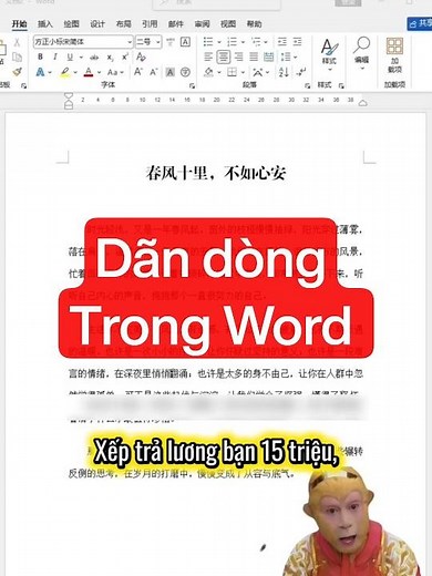 Cách Điều Chỉnh Khoảng Cách Dòng Trong Word (giãn dòng)