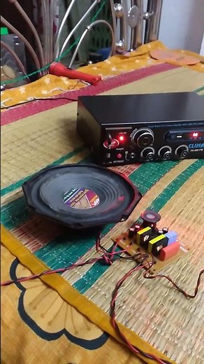 Sweton 3way 100w 12db crossover sound test midrange speaker.