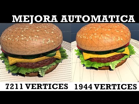 Reduce Draw Calls y Optimiza Modelos 3D en Unity | Mesh Combiner y AMAZ3D LOD