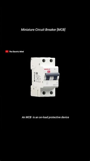 MCB ⚡Explained with Example | Electrical Safety Tips #mcb #electricalengineering