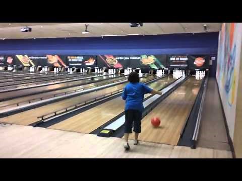 bowling with kids