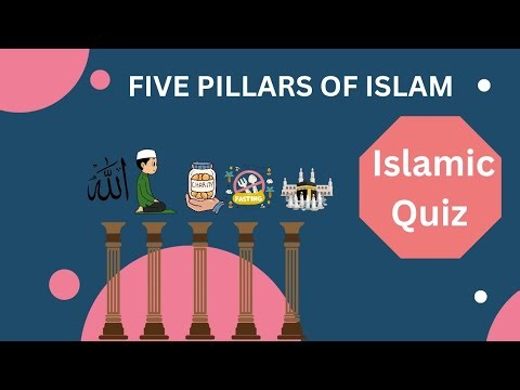 🕌 Islamic Quiz for Kids & Beginners | MCQs on the Five Pillars of Islam 🌟