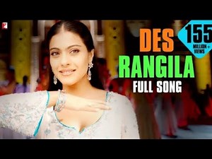 Des Rangila | Full Song | Fanaa | Aamir Khan | Kajol | Mahalaxmi lyer | Jatin-Lalit | Prasoon Joshi