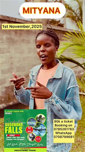 😂🎒 MITYANA PEOPLE, PACK YOUR VYBES! We’re rolling to JINJA – BUSOWOKO WHITE WATER BEACH! 💦 If you’re still home on 1st Nov, just know… the fun left you at Rubis Petrol Station, 7:00AM sharp! 🚐💨 Swimming ✅ Tubing ✅ Water massage ✅ Unlimited laughter ✅ 🎶 Let’s make Mityana proud — Simbula paka Busowoko! 🌊🔥 #fypppppppppppppp #100000k #foryou#viral #mityana