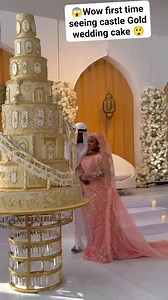 197K views · 5.6K reactions | Wow first time seeing castle Gold wedding cake  | Irresistiblecake joybunmi | Facebook