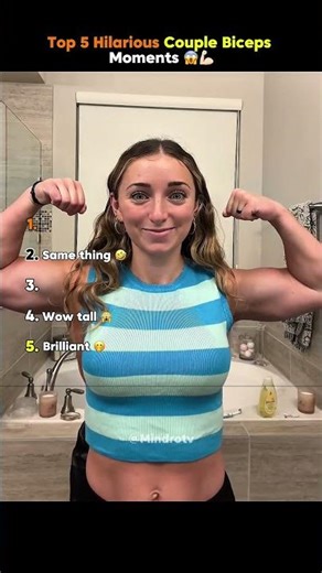 Top 5 Hilarious Couple Biceps Moments (Flexing!) 😌🔥