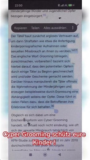 Cyper Grooming schütz eure Kinder!