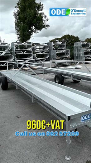 Check out our range of feed troughs! DM us with any enquiries #farmequipment #livestockequipment #cattle #irishfarming #irishbusiness