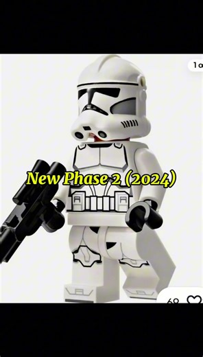 New versus old Lego Star Wars mini figs! #legostarwars #comparison #shorts #legorumours