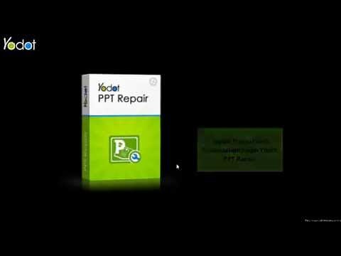 How to Fix Corrupt PPT/PPTX Files using PPT Repair Tool