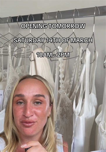 6/110 Brisbane Road, Labrador Gold Coast Bridal Outlet 🤍 #goldcoastbride #goldcoastwedding #2026bride #bridaltiktok #weddingdressoutlet