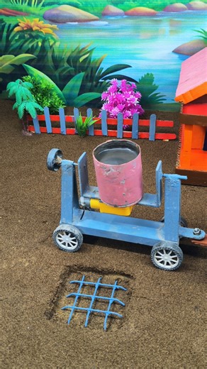 making Mini construction project video | construction project. #youtubeshorts#video
