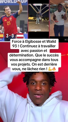 @TOUT DROIT 224🇬🇳🇫🇷 @Respect 🇬🇳🇫🇷 #Force à Elgibosse et Walid 93 ! Continuez à travailler avec passion et détermination. Que le succès vous accompagne dans tous vos projets. On est derrière vous, ne lâchez rien ! 💪🔥