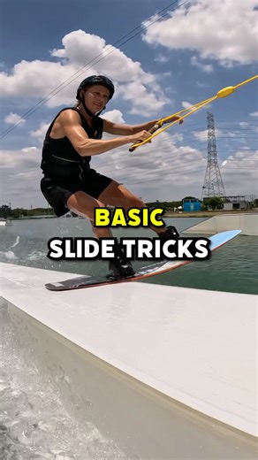 Basic Slide Tricks 🚀 #wakeboarding #wakeboard #features #tutorial #tricktip #howto
