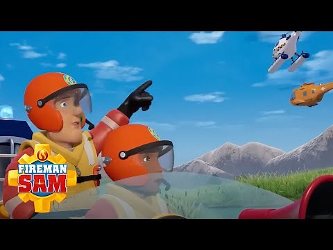 Air and Water Firefighter Rescue! | Fireman Sam Full Episodes! | 1 Hour Compilation | Kids Movie