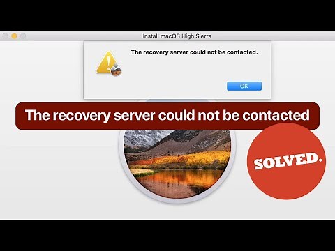 How to fix Recovery server could not be contacted | MacOS [SOLVED]
