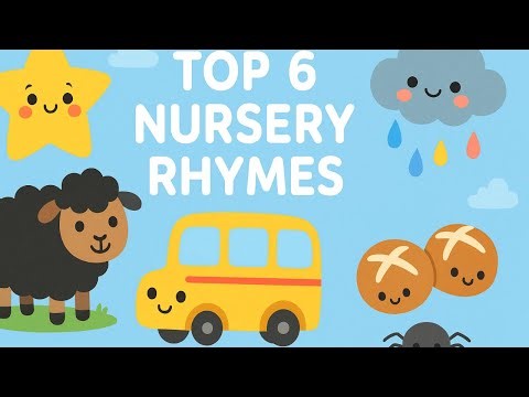 Top 6 — Best Nursery Rhymes for Kids | Baby & Toddler Songs Collection