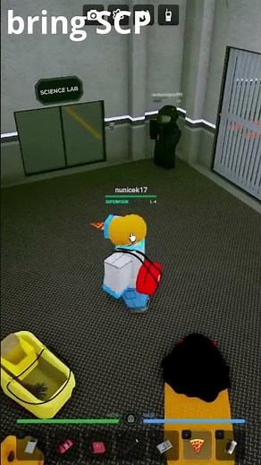 How to use SCP-999 with medic team (scp:site roleplay) #roblox #SCP #scpsiteroleplay #scp999