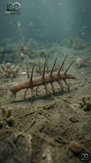 Hallucigenia #cambrian #fossilevidence #cambrianexplosion