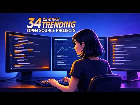 GitHub Trending Today #25: 34 Open Source Projects You Need to See This Week