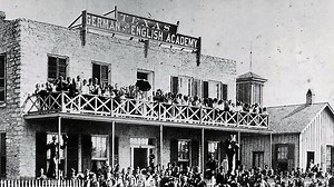 It’s with great pride that we announce the launch of our newest mobile tour, “German Texans: Land, Freedom, Community.” One of the most significant imports German immigrants brought to the Lone Star State was their culture—an appreciation for classical music and opera, social traditions like singing societies and biergartens, the German language, a belief in the importance of public education and trades, and a social fabric that was more about community than the individual. Nearly 200 years of G